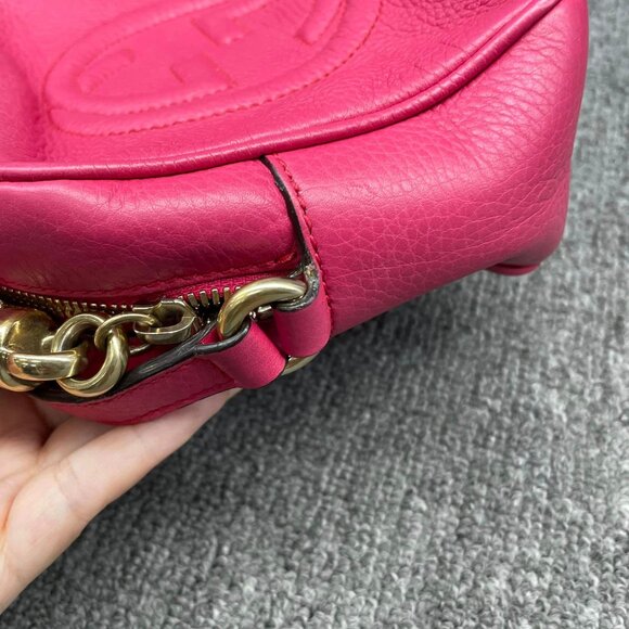 100%  Authentic Gucci Disco Camera Crossbody Bag - Picture 8 of 16